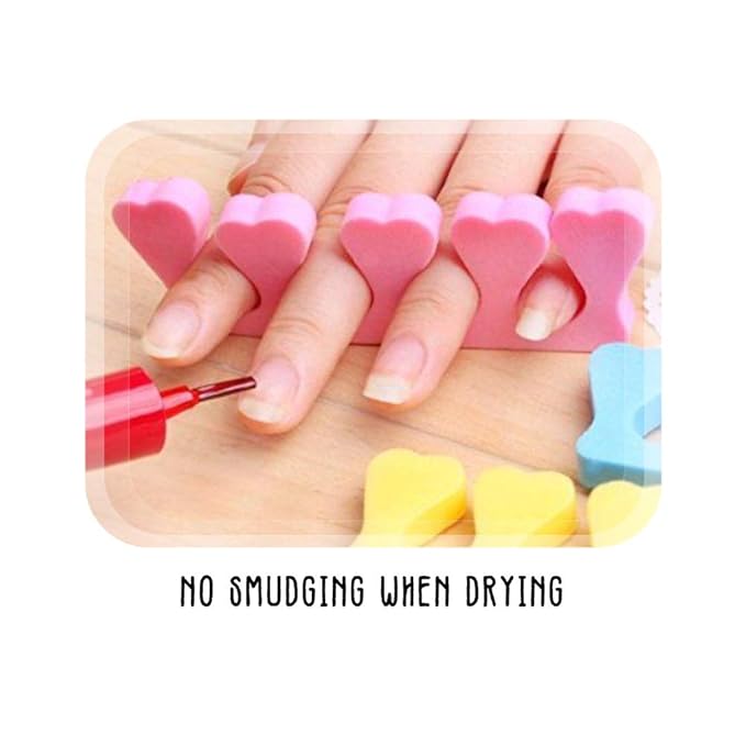 Toe Separators Toe Spacers Variety Colors Series (12 Pairs)- Apply Nail Polish During Pedicure Manicure - Stocking Stuffers for Women Girls - Nail Spa Party Supplies (Multicolors 12-Pairs)