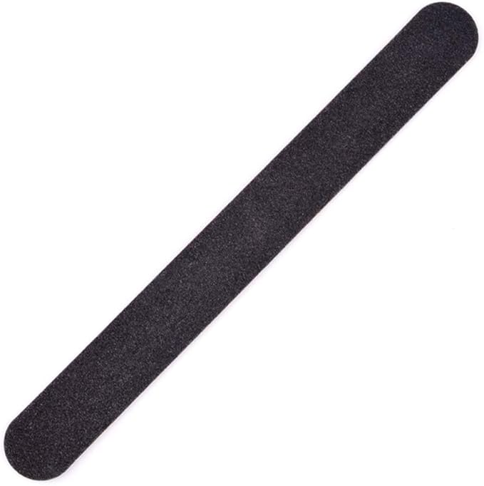 Karlash Professional Double Sided Emery Board 7" Black Nail File 100/100 50pcs