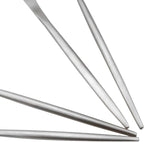 JASHII Luxury Flatware, 24-pieces Elegant Cute 18/10 Stainless Steel Silverware - Image 7