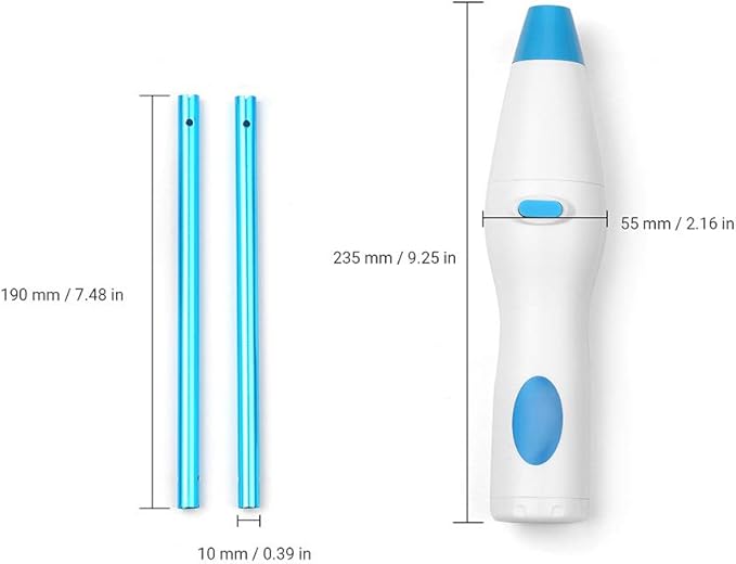 Duster,SIUKE Handheld Battery Operated Electric Spin Duster Feather Duster Retractable Microfiber Cleaning Brush Hand Dust Duster Brush Dust Removal Tool with 2 Brush Head