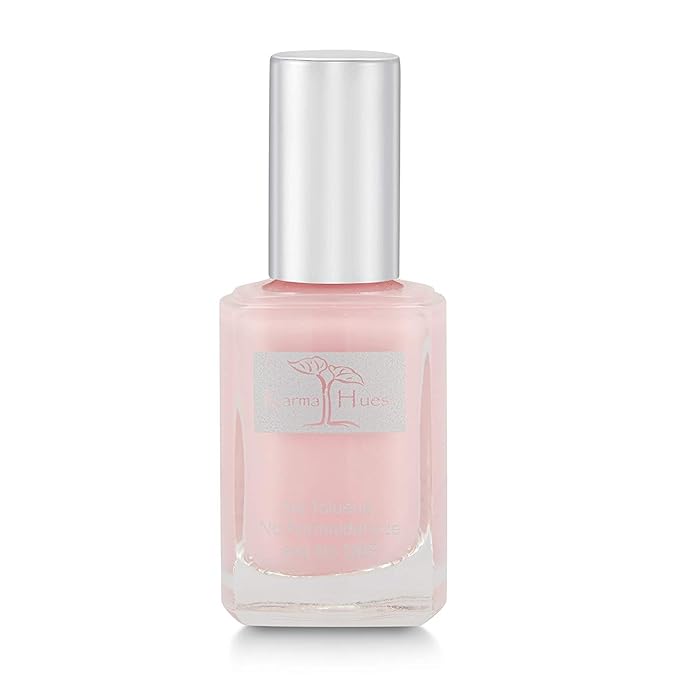 Karma Organic Nail Polish - Quick Dry Nail Lacquer, Non-Toxic, Vegan,and Cruelty-Free Nail Paint Art for Adults & Kids-No Toluene,No Formaldehyde,No DBP,and Free of TPHP With a Whisper,14mL-0.47fl.oz