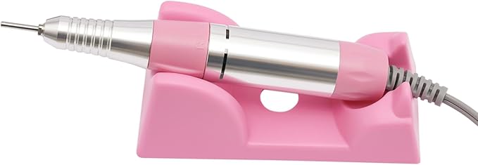 5 in 1 Nail Lamp, Nail Dust Collector with Nail Drill Hand Rest and LED Desk Lamp, LED Nail Lamp for Gel Polish for Nail Salon and Home Use.(Pink,Basics)