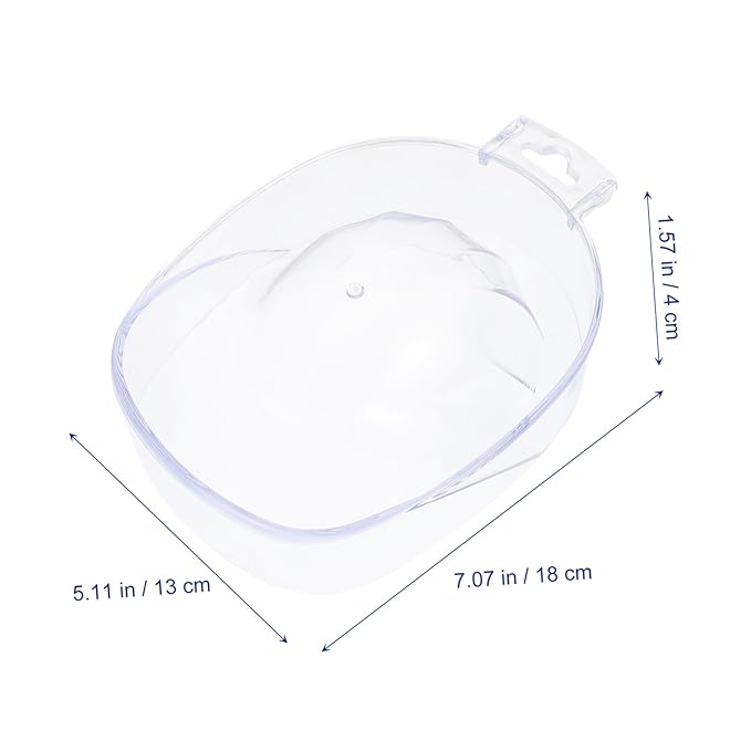 Diy Manicure Soaking Bowl Nail Art Soaking Container Nail Soaker Bowl Set