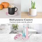 oFloral Cherry Blossom Coasters - Image 6