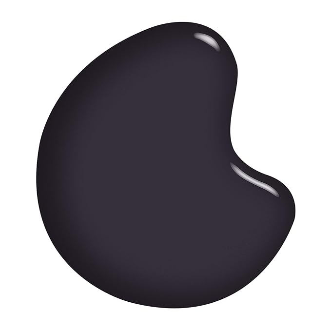 Sally Hansen Insta-Dri, Grease Lightening, Quick Dry, Long Lasting, Opaque, Shiny Black Nail Polish