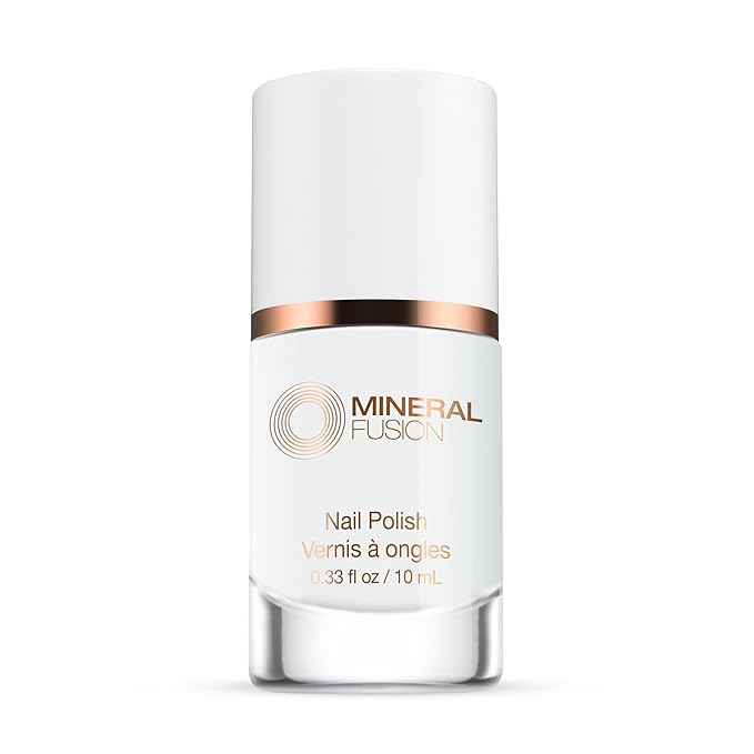Mineral Fusion Nail Polish, White, Ice Breaker Ice Breaker 0.33 Fl Oz (Pack of 1)