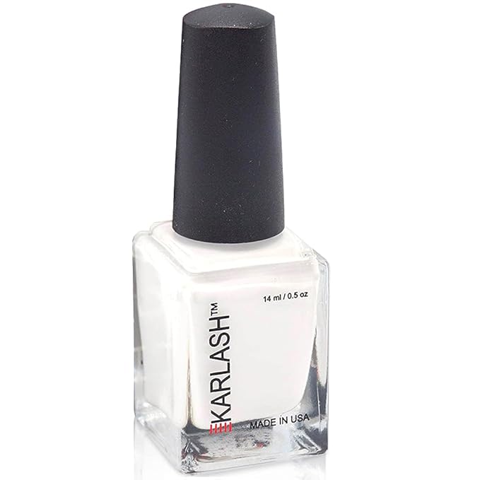 Karlash Nail Polish for White French Tips Nail Art 0.5 ounce