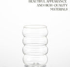 KEMORELA 2PCS Wave Bubble Beverage Glasses - Image 4