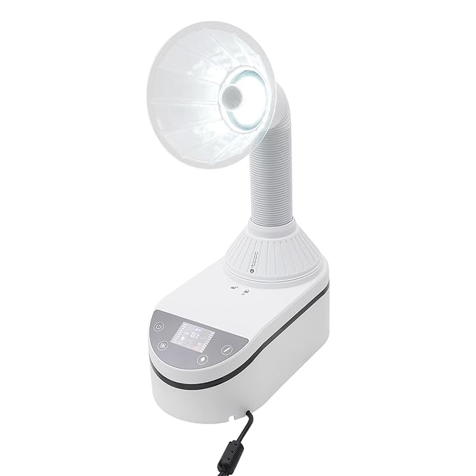 Nail Dust Collecting Machine, Adjustable Speed Nail Dust Collector with Reusable Filter, Tabletop Nail Dust Cleaning Machine for Acrylic Gel Nails Polishing, Nail Salon
