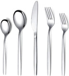 Berglander Flatware Set 20 Pieces, Stainless Steel Flatware Set by Berglander