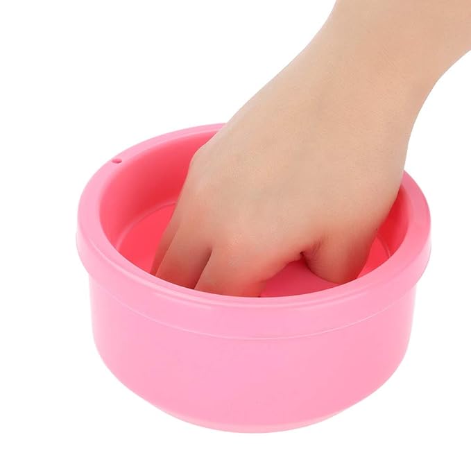 HURRISE Nail Art Soak Bowl, Nail Soaking Bowl, Polish Treatment Hand Soak Bowl Nail Polish Tray Nail Care Tool, Nail Nutrition For Nail Polish Treatments