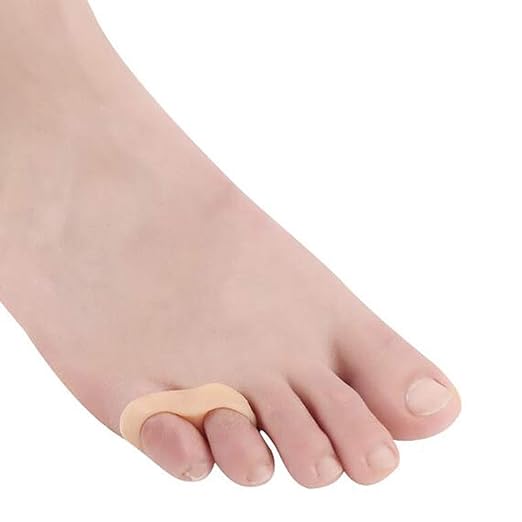10 Pcs Gel Little Toe Buddy Toe Corrector and Toe Straightener,Tailor's Bunion Pads Soft Gel Bunionette Pad Toe Protector Tailors Bunion Pain Relief