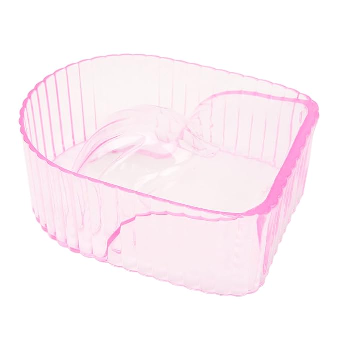 Dioche Nail Soak Bowl, Nail Art Wash Soaker, Acrylic Soften Dead Skin Clean Nail Manicure Wash Soaker Tray for Beauty Salon (Transparent)