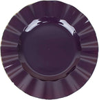 Efavormart 11" Dinner Plates – Set of 10 Plastic Purple Round Disposable Plates - Image 7