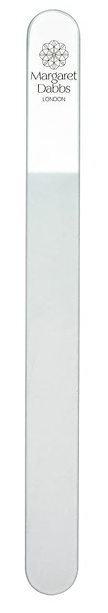 Margaret Dabbs Crystal Nail File - Glass Nail Files for Natural Nails, Fingernail File - 20 cm
