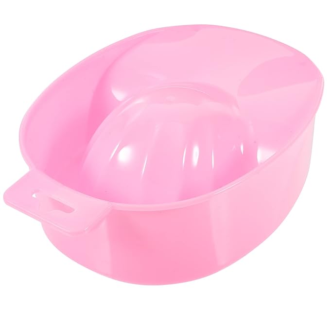 Manicure Soaking Bowls Nail Art Hand Soak Treatment Bowls Soaking Soak Bowl Red Nail Art Polish Removal Wash Soaker Tray Manicure Spa Tools