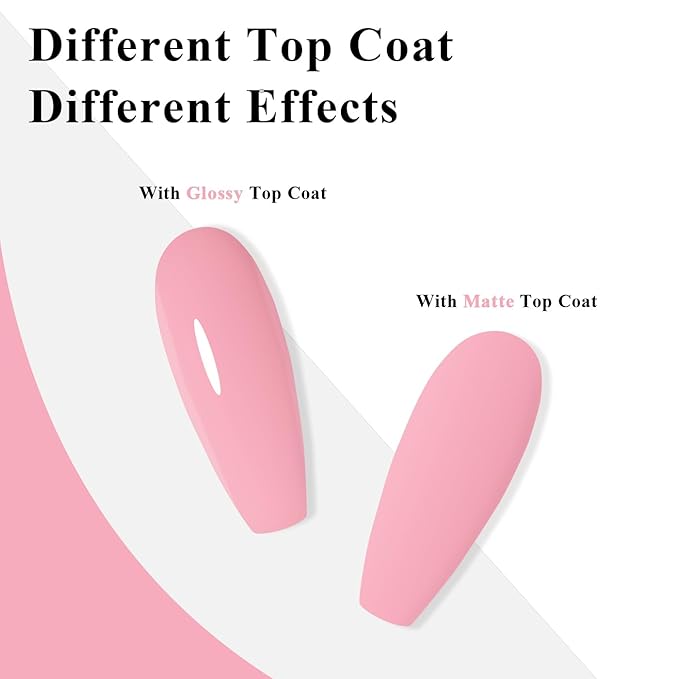 Imtiti Nude Gel Nail Polish - Natural Pink, 15ML Soak Off LED UV Gel Nail Polish Kit for Autumn Winter DIY Nail Art Manicure Salon