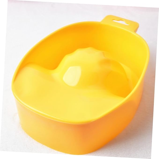 Mikinona 5pcs Nail Care Bowl Soak Tray for Manicure Nail Polish Remover Random Colors for Home Salon Use Fits Nails for Cuticle Softening Tip Removal