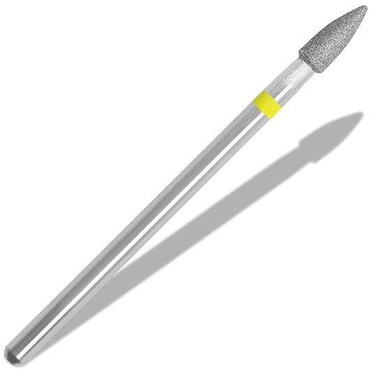 Nail Drill Bit Russian Manicure Drill Bits Nature Nail Buffer Bit for Cuticle Remove Nail Art Design Manicure Pedicure Professional Home & Salon Use (Extra Fine)
