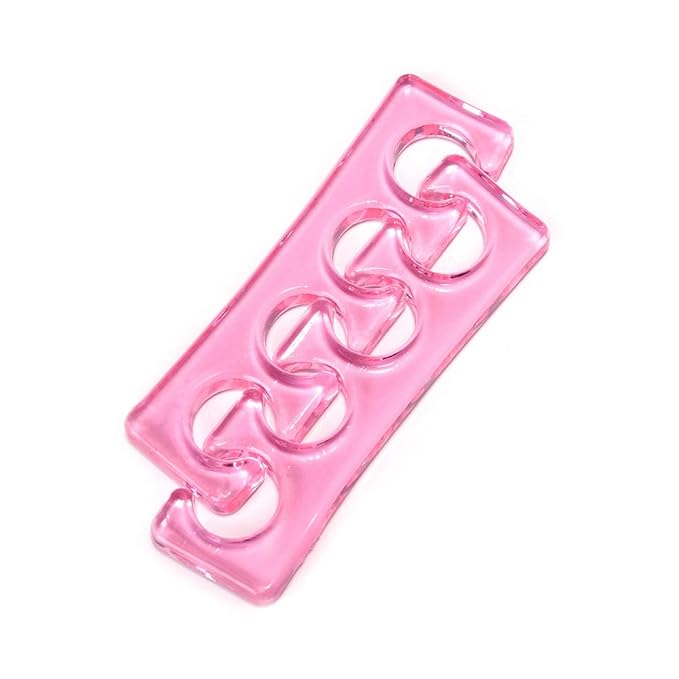 KADS 2pcs/pair Silicone Toe Separator Nail Art Manicure Finger Feet Care Braces Supports Nails DIY Tools