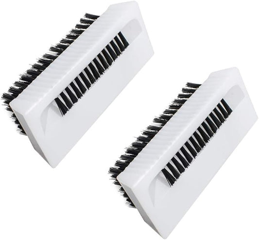 2PCS Surgical Scrub Brushes for Hands Non-Disposable Sterile Hand Scrubber Double-Sided Nail Brushes with Nail Cleaner Hand and Nail Cleaning Brush Stiff Bristle Fingernail Brushes Nail Scrub Brushes