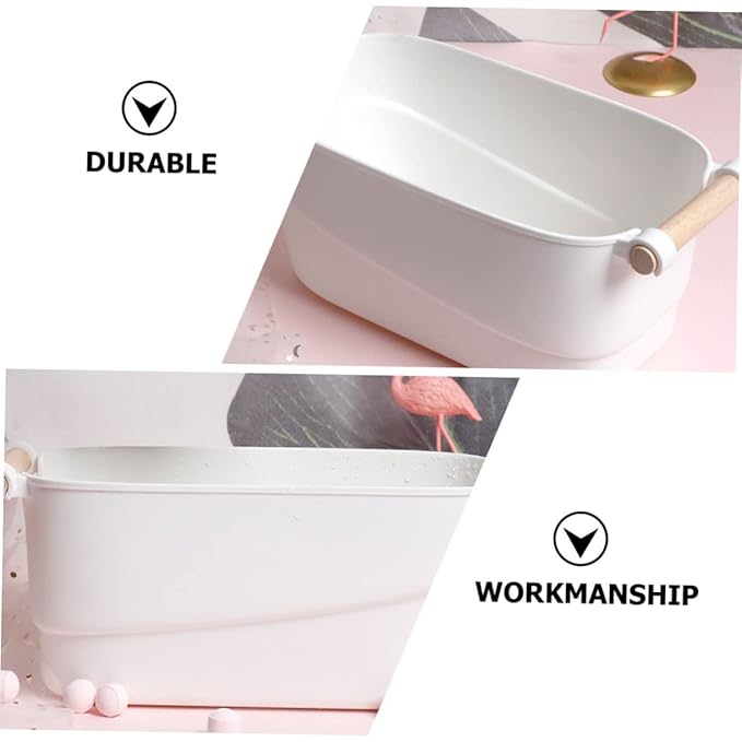 Nail Art Soak Bowl Hand Soak Bowl for Manicure White Soaking Container for Nail Salons