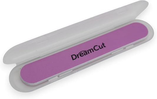 DreamCut Nail File with Case – Portable Emery Board for Smooth & Precise Nail Shaping – Compact & Travel-Friendly