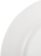 Amazon Basics 6-Piece White Dinner Plate Set, Microwave and Dishwasher Safe - Image 5