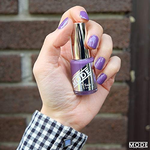 MODE Orchid Purple Plum Nail Polish Long Lasting Pigment Rich Nail Lacquer Color, Nourishing Chip Resistant Strengthening Protection, Cruelty Free, NY Made, 7 Soir Le Vernis, Empress Strikes Back