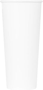 Karat 24 oz Paper Hot Coffee Cups White Disposable Cup - Image 7