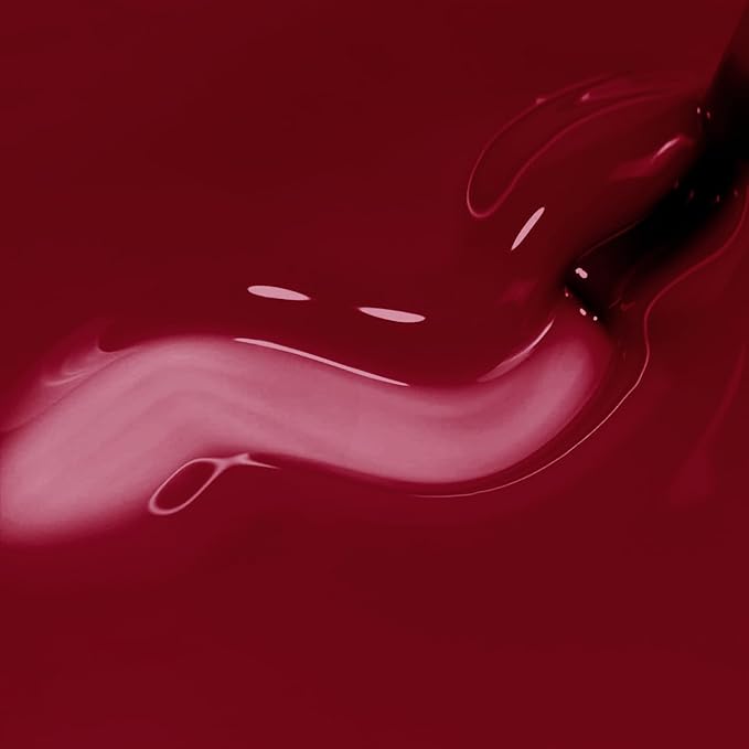 Imtiti Jelly Gel Nail Polish, Dark Red Sheer Jelly Nail Gel Polish Autumn Winter Translucent Art Manicure Soak Off UV LED Salon DIY Design 10ML