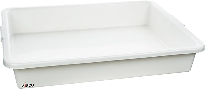 EISCO Laboratory Tray - 17.5 x 13.5 x 3 Inches - Polypropylene Plastic