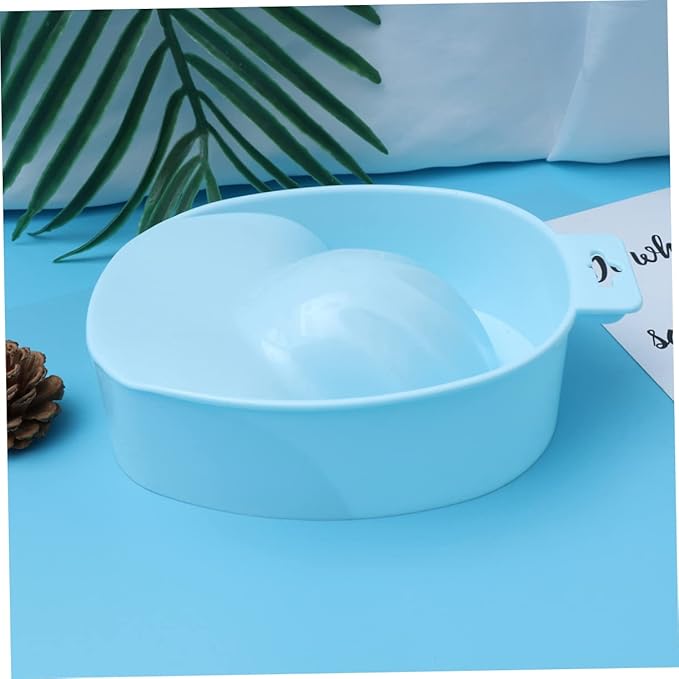 1pc Nail Care Bowl Single-layer Rectangular Soaking Bowl for Cuticle Nutrition and False Nail Removal Manicure Tool Suitable for Home and Salon Use