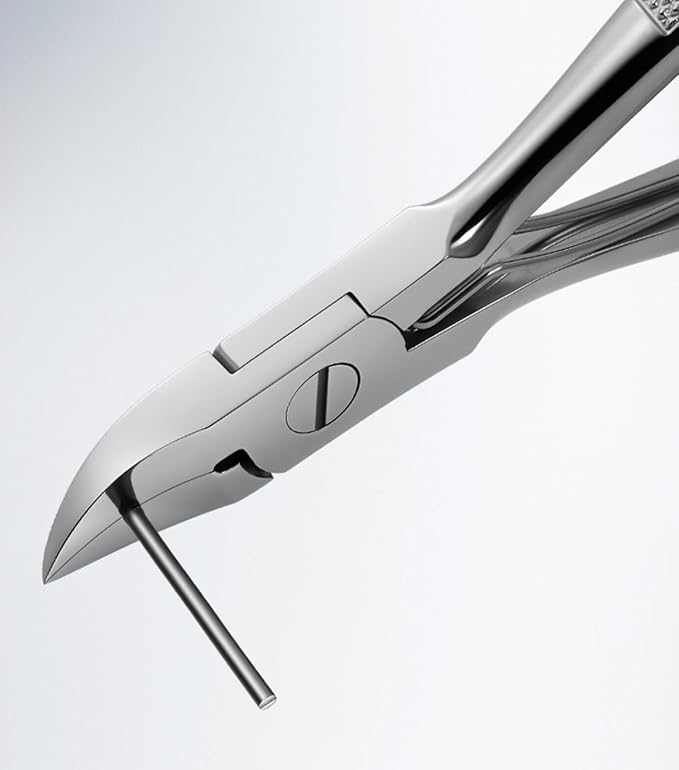 Podiatrist Nail Clippers, Professional Thick & Ingrown Toenail Clippers for Men & Seniors,Pedicure Clippers Toenail Cutters, Super Sharp Curved Blade Grooming Tool