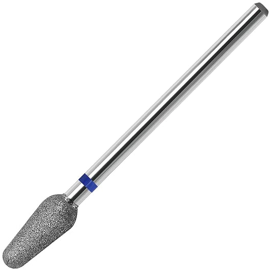 Cuticle Nail Drill Bit, 3/32'' Professional Safety Diamond Under Nail Cleaner for Cuticle Dead Skin Nail Prepare, Beginners Bits, Experienced Tech (Medium)