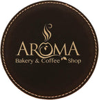 Custom Engraved Coasters | Personalized Leather Coaster | Set of 6 | Drink - Image 2