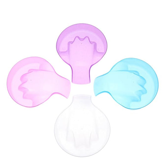 4pcs Nail Soaking Bowls for Manicure Random Colors Nail Art Tool for Salon Use and Cuticle Care