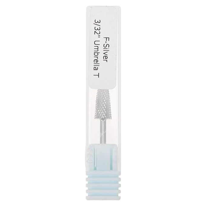 minkissy 3pcs Tapered Barrel Carbide Nail Drill Bit for Nail Polisher Tungsten Steel Conical Nail Drill Head Nail Art Supplies for Electric Nail File Manicure Pedicure