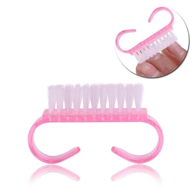 Nail Brushes Dust Cleaning for Acrylic UV Nails Art Powder Remover Manicure Pedicure Scrubbing Cleaner Tool Kits