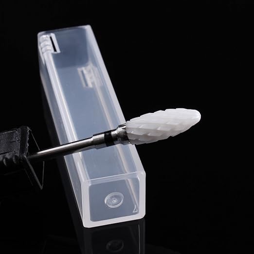 Ceramic Nail File Drill Bit Professional 3/32" Rotary Burr for Nail Art Salon Extra Corse-XC Grit