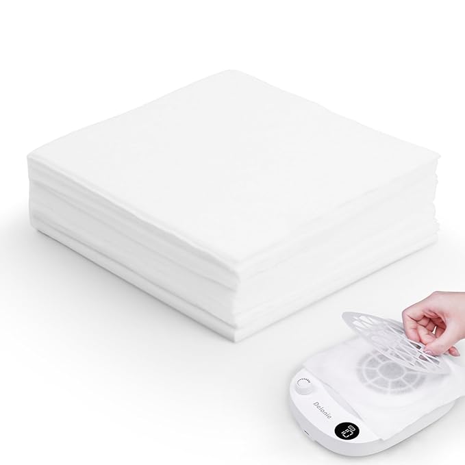 Delanie 100 Pcs Replacement Filter for Delanie Portable Nail Dust Collector