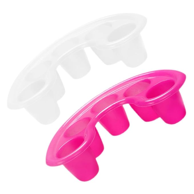 2pcs Hand Soaking Bowl Nail Gel Polish Removal Manicure Tools French Manicure Kit