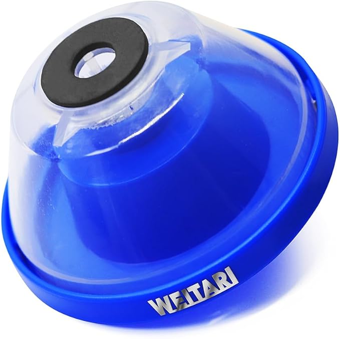 2Pcs Drill Dust Collector,Drywall Dust Collector, Drill Dust Collector for Electric Hammer and Drill, Hole Saw Dust Bowl, Shockproof Dust Catcher with Sealing Cover & Anti-Skid Sponge
