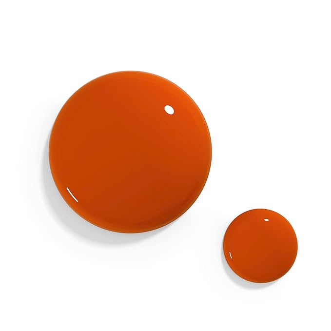 duri Nail Polish, 781 Uninhibited, Vibrant Fresh Orange, Full Coverage, Glossy Finish, 0.45 Fl Oz