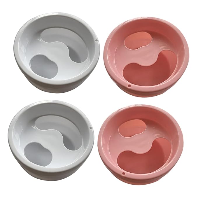 Mikinona Abs Plastic Nail Soaking Bowl Nail Art Supplies Manicure Bowl Random Color