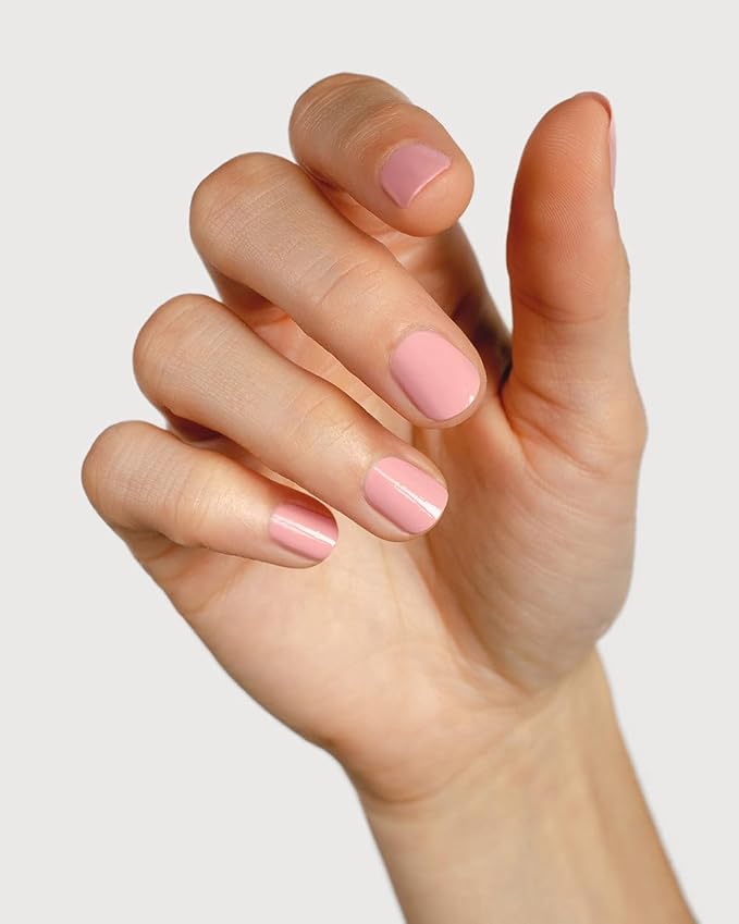Sienna Byron Bay Peony, Classic Pink Natural Nail Polish, Long-Lasting, Vegan & Cruelty-Free, 10ml – .34 fl oz.