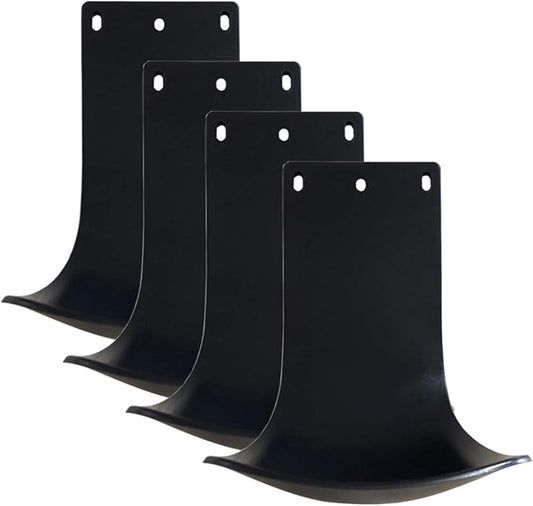 4 Pcs Drip Tray for Wall Mounted Soap Dispenser, Prevent Dripping and Spraying, Dispenser Stand, Black