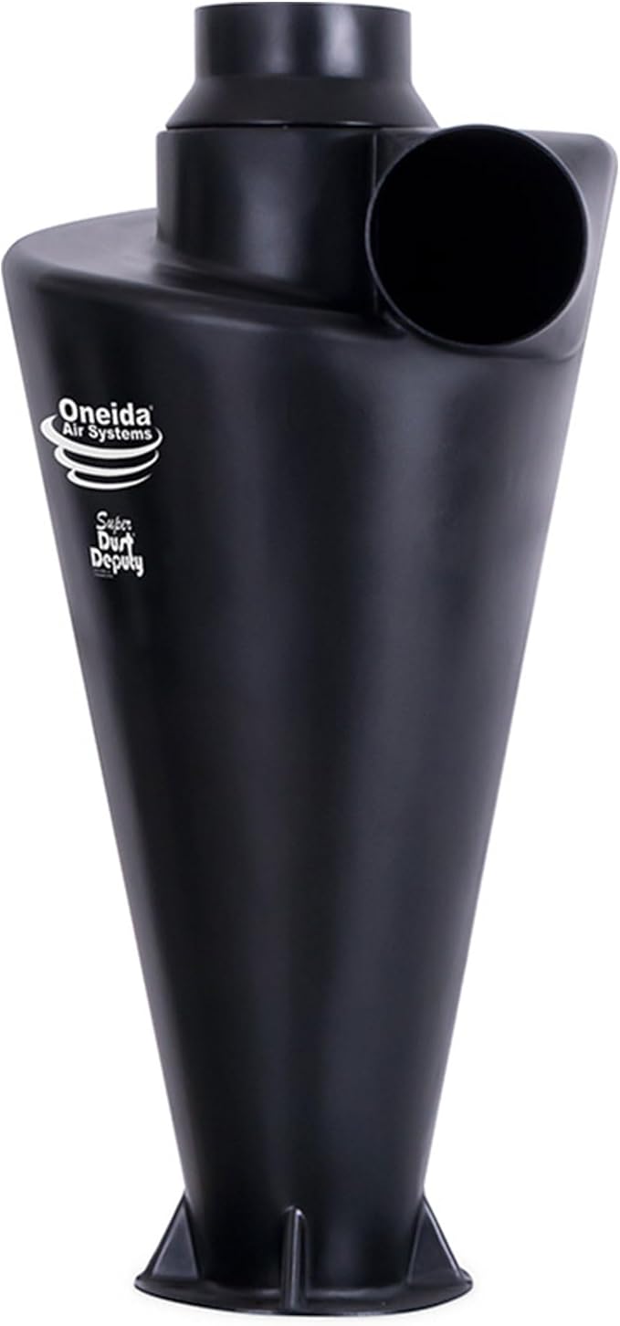 Oneida Air Systems Super Dust Deputy XL 6" Retrofit Cyclone Separator for Single-Stage Dust Collectors (XL 6” Cyclone)