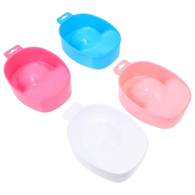 20pcs Soaking Nail Removal Bowls Manicure Soak Bowl Nail Soaking Tray Bowls Art Bowls