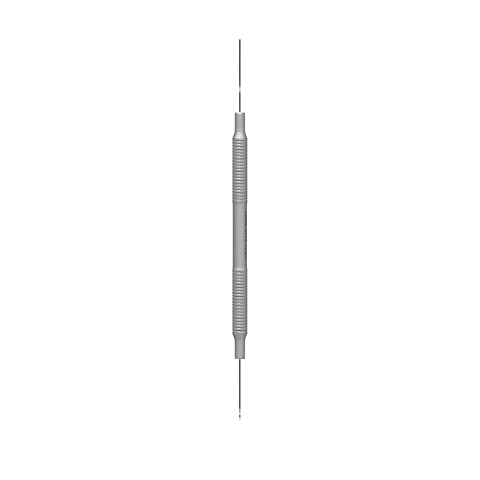 Staleks Pro Manicure Pusher SMART 80 Type 1 – Flat Cuticle Pusher and Loop – Dual-Ended Stainless Steel Nail Tool